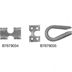 Wire Rope Clamp: 1/2" Rope Dia