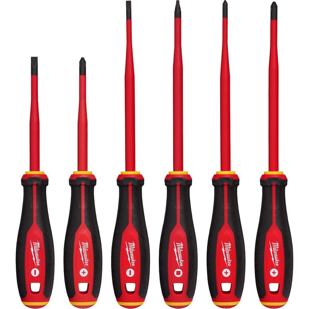 Screwdriver Sets; Screwdriver Types Included: Cabinet, Square, Phillips; Container Type: None; Tether Style: Tether Capable