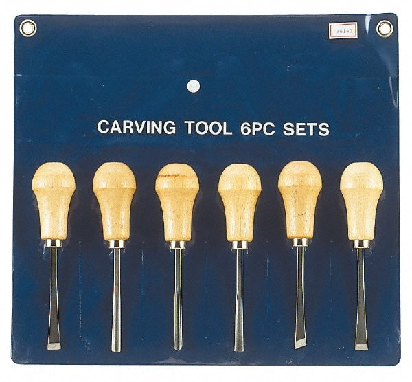 6 Piece Wood Gouge Set