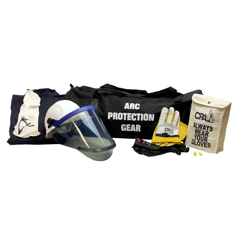 Arc Flash Clothing Kit: Size X-Large, Cotton, Coveralls & Hoods