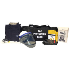 Arc Flash Clothing Kit: Size 2X-Large, Cotton, Jacket, Pants & Hoods