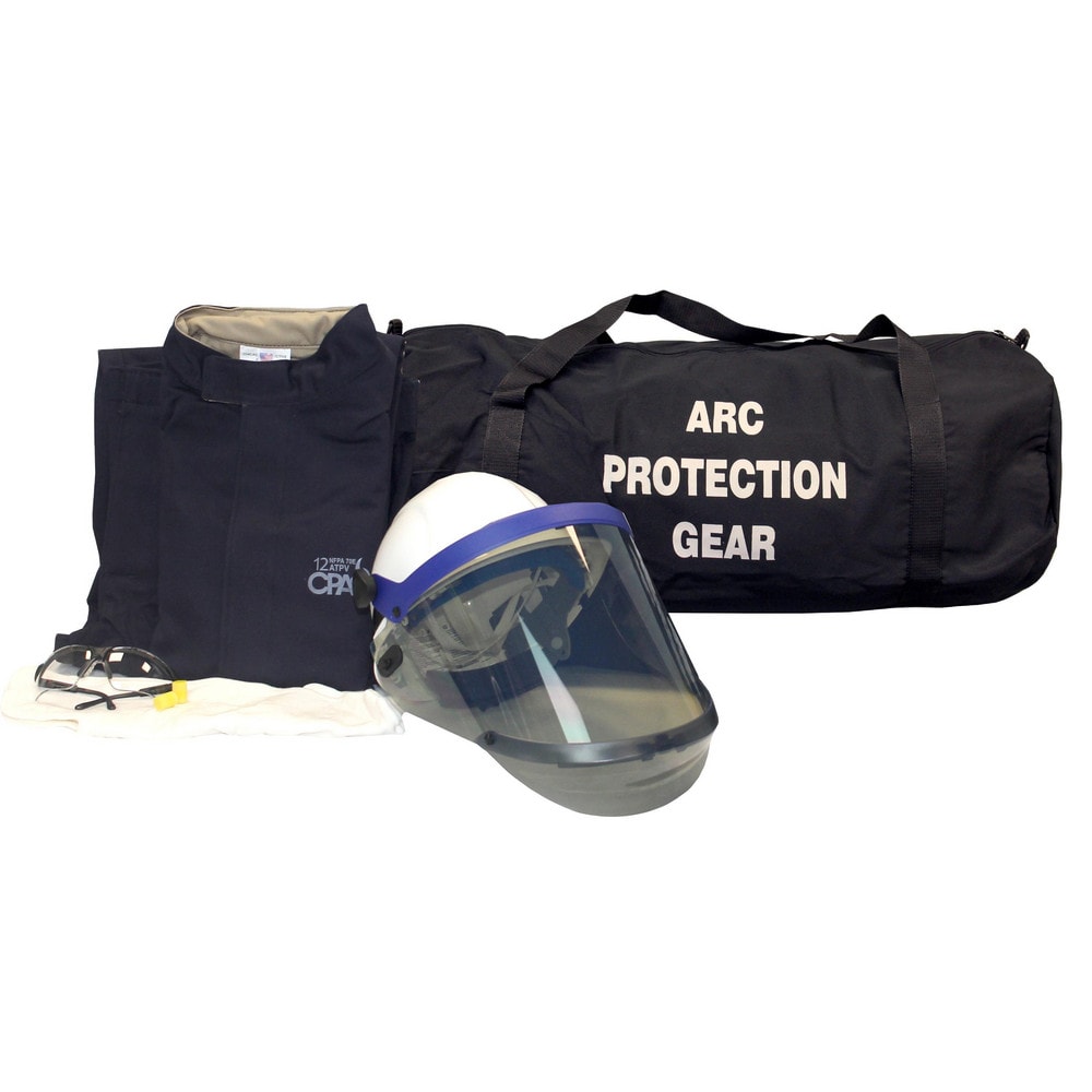 Arc Flash Clothing Kit: Size 4X-Large, Cotton, Jacket, Pants & Hoods