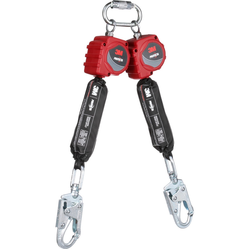 Self-Retracting Lifeline:  310 lb Capacity,  6.00' Lifeline,  Single Pin Connector