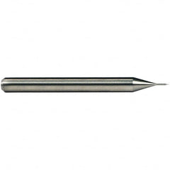 Circuit Board Drill Bit: 1/32" Dia, 130 &deg; Point, Solid Carbide