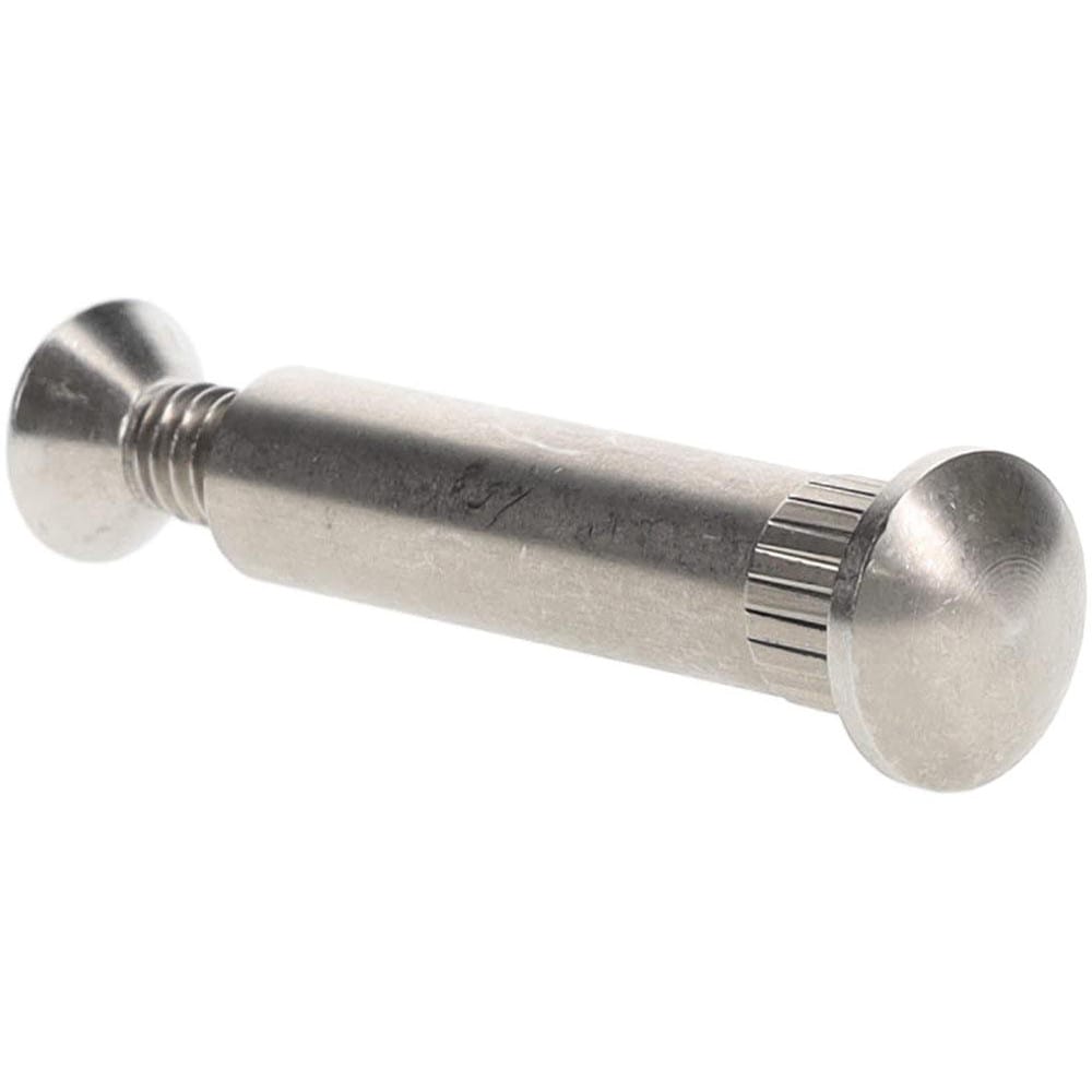 1/4-20 Thread Screw & Barrel, Flat Head, Phillips Drive, Stainless Steel Tamper Resistant Security Sex Bolt & Binding Post