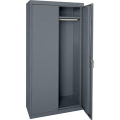 Steel Lockable Wardrobe Cabinet Cabinet: 36" Wide, 24" Deep, 72" High