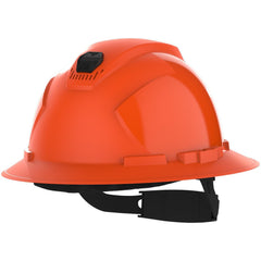 Hard Hat: Construction, Energy Company, High-Visibility, Impact-Resistant & Water-Resistant, Full Brim, N/A, Class C, 4-Point Suspension