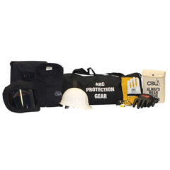 Arc Flash Clothing Kit: Size X-Large, Cotton, Bib Overalls, Hoods & Jacket