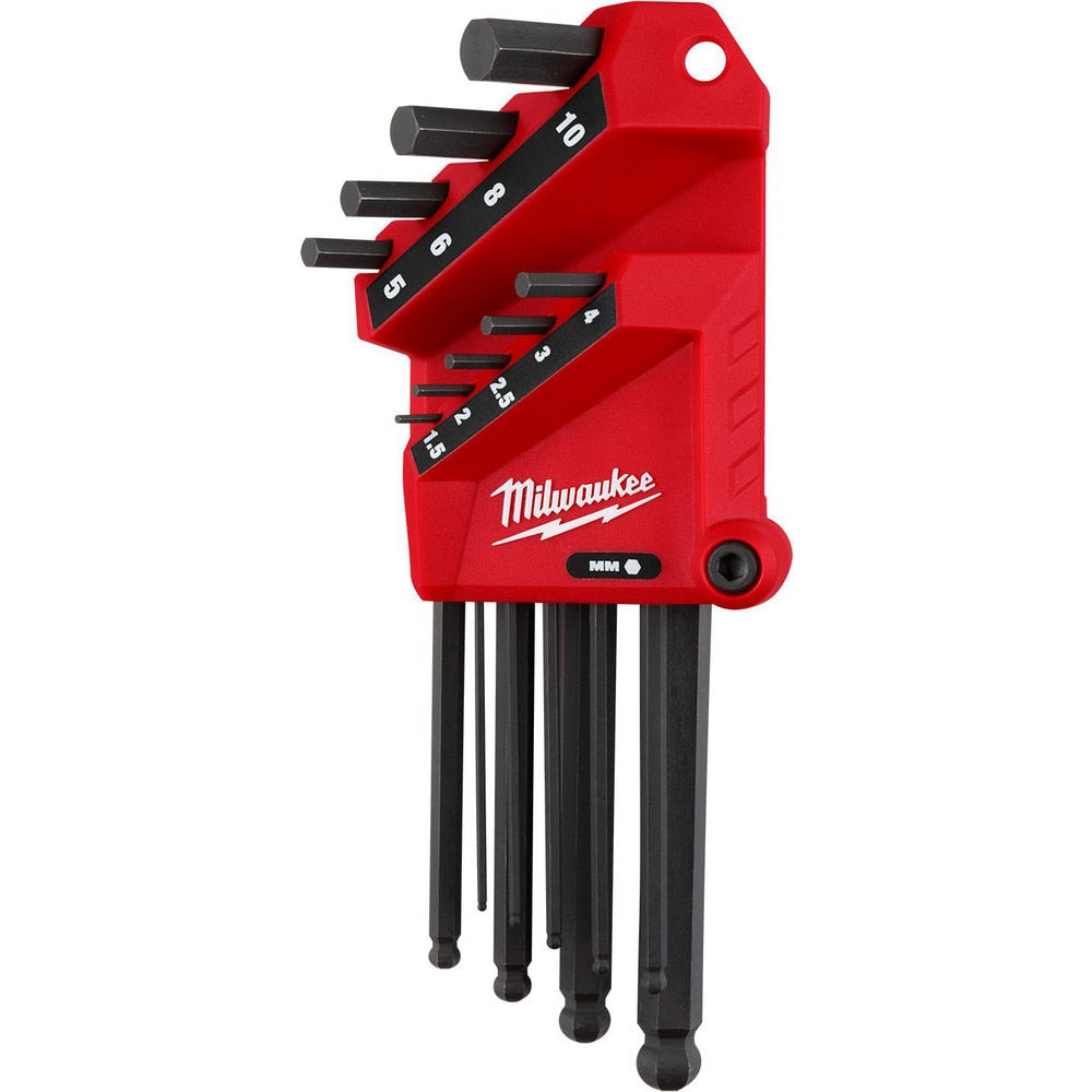 Hex Key Sets; Tool Type: Hex Keys; Handle Type: Straight; Hex Size Range (mm): 1.5