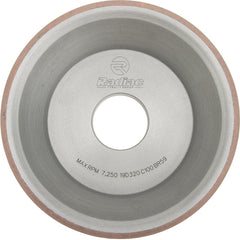 Tool & Cutting Grinding Wheel: 5" Dia, 1-3/4" Width, 1-1/4" Hole, 320 Grit, N Hardness, Type 11V9