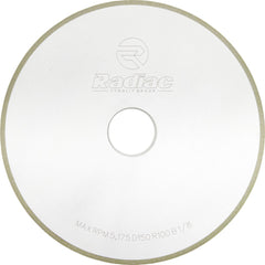 Surface Grinding Wheel: 6" Dia, 1/4" Thick, 1-1/4" Arbor, 220 Grit