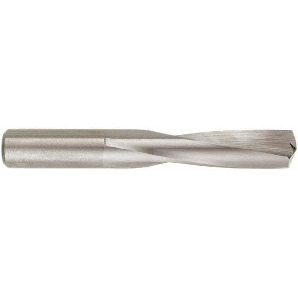 Screw Machine Length Drill Bit: Size #65, 135 deg Point, Solid Carbide