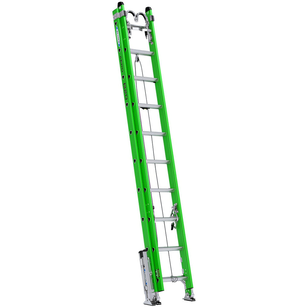 Extension Ladders; Ladder Type: Extension Ladder; Type: Box Rail, Extension Ladder with Leveler, Tri-Rung; Load Capacity (Lb.