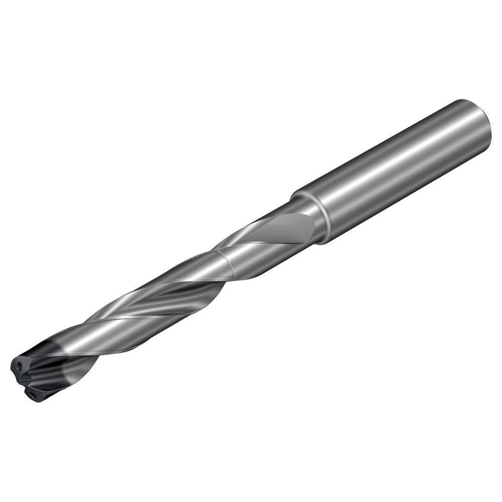 Screw Machine Length Drill Bit: 3.80 mm Dia, 140 deg Point, Solid Carbide