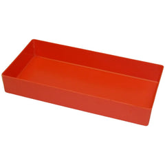 Small Parts Boxes & Organizers; Product Type: Drawer Bin; Lock Type: Non-Locking; Width (Inch): 6; Depth (Inch): 12; Number of Dividers: 0; Height (Inch): 2; Removable Dividers: No