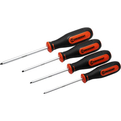 Screwdriver Sets; Screwdriver Types Included: Square; Container Type: Clamshell; Tether Style: Not Tether Capable