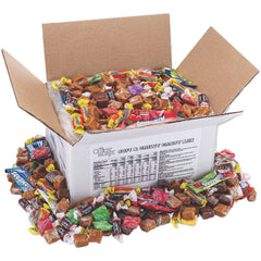 Snacks, Cookies, Candy & Gum; Snack Type: Chewy Candy; Flavor: Assorted; Container Size: 5 lb; Container Type: Carton