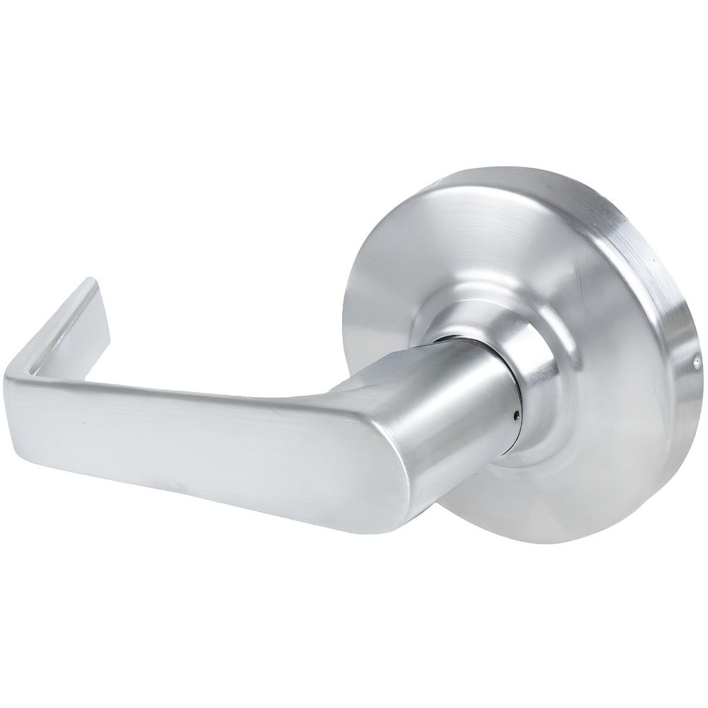 Lever Locksets; Lockset Type: Faculty Restroom; Key Type: Keyed Different; Back Set: 2-3/4; Cylinder Type: Conventional; Material: Metal; Door Thickness: 1-5/8 - 2-1/8; Finish: Satin Chrome