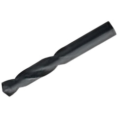 Screw Machine Length Drill Bit: Size #4, 135 deg Point, High-Speed Steel