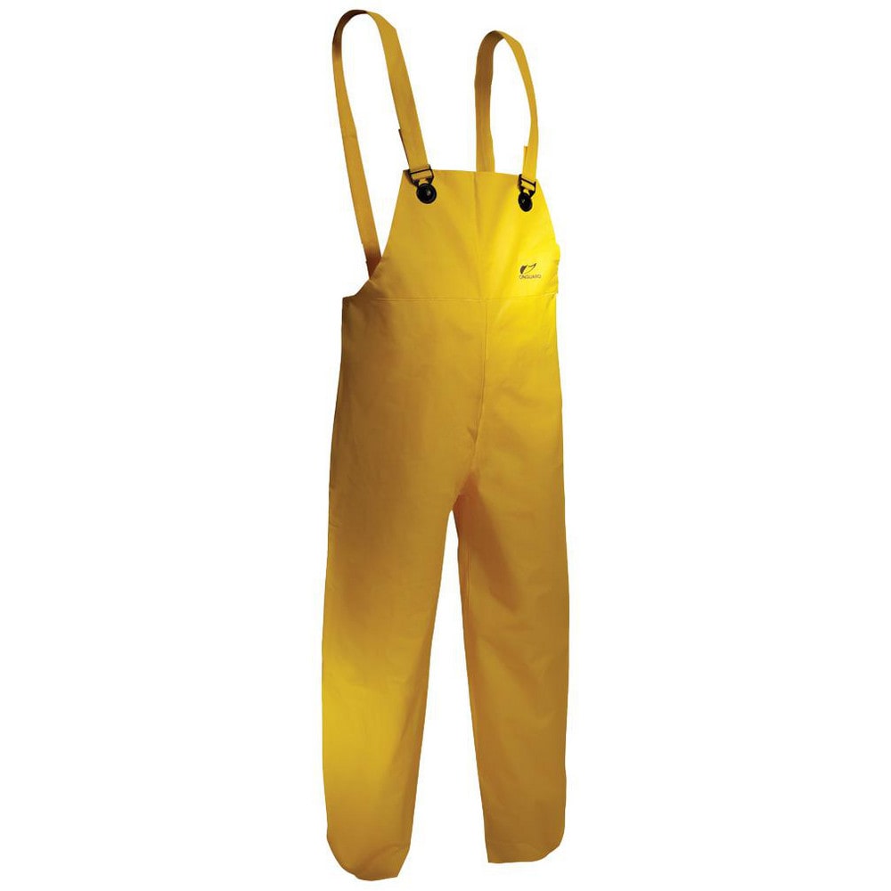 Rain Bib Overalls: Size Small, Nylon & PVC