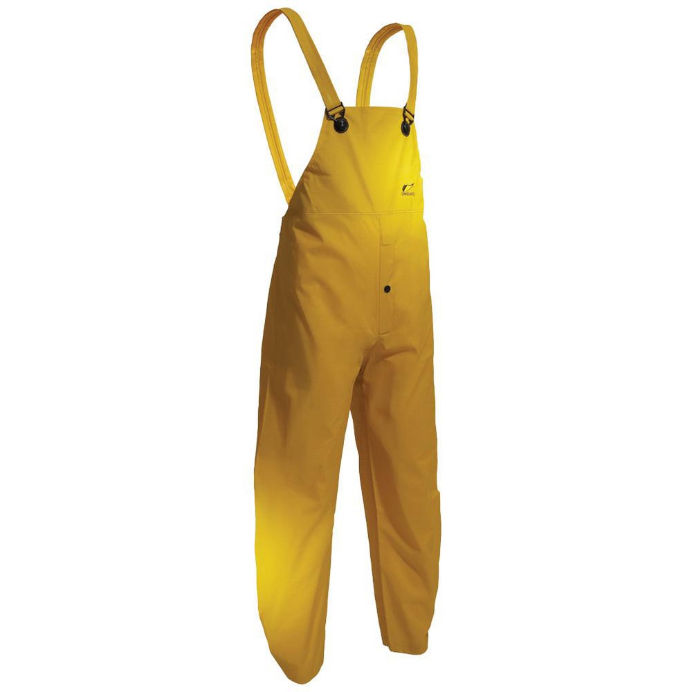 Rain Bib Overalls: Size Small, Polyester & PVC