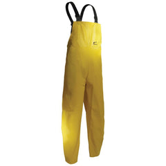 Rain Bib Overalls: Size 2X-Large, Polyester & PVC