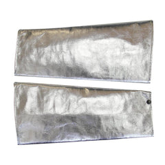 High Heat Protection Sleeve: Size Standard, Aluminized Rayon & Synthetic Fiber