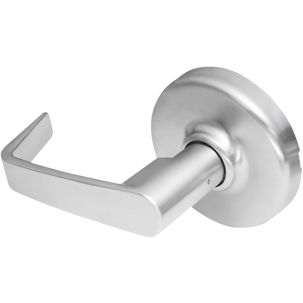 Lever Locksets; Lockset Type: Dummy; Key Type: Keyed Different; Back Set: 2-3/4; Cylinder Type: Non-Keyed; Material: Metal; Door Thickness: 1-3/8 to 1-3/4; Finish: Satin Chrome