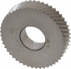 Standard Knurl Wheel: 90 &deg; Tooth Angle, 21 TPI, Diagonal, Cobalt