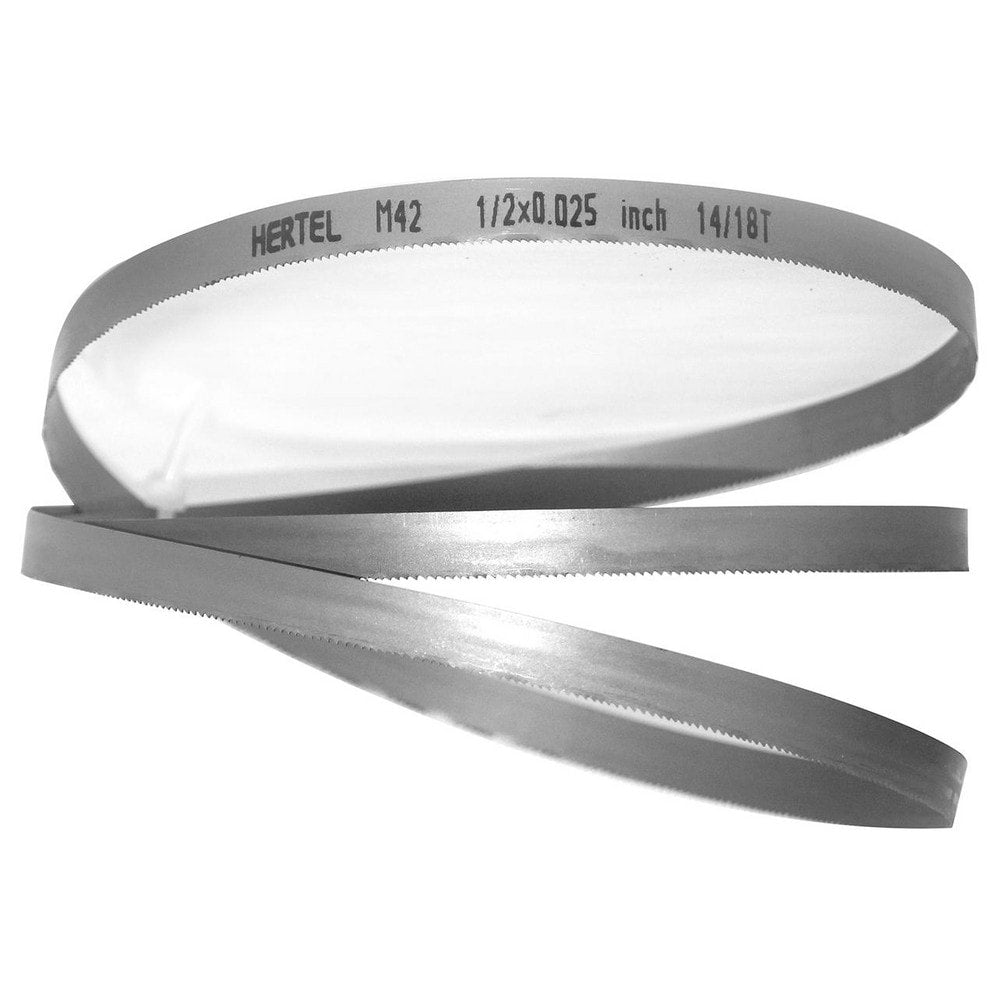 Welded Bandsaw Blade: 5' 4-1/2" Long x 1/2" Wide x 0.0250" Thick, 14-18 TPI