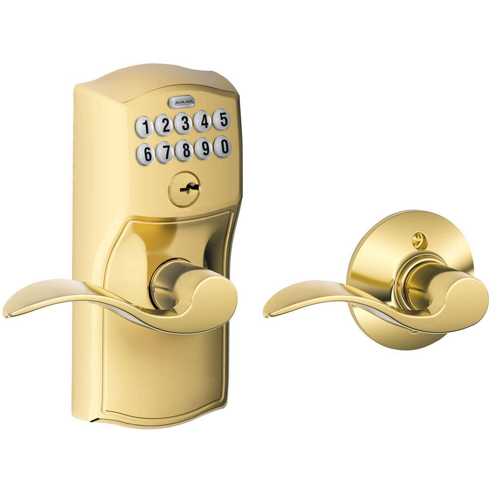 Lever Locksets; Lockset Type: Entrance; Key Type: Keyed Different; Back Set: 2-3/4; Cylinder Type: Conventional; Material: Metal; Door Thickness: 1-3/4; Finish: Lifetime Brass