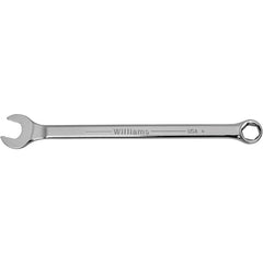 Combination Wrench: 9/16" Head Size, 15 deg Offset