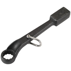 Striking Box End Wrench: 2-15/16", 12 Point, Single End