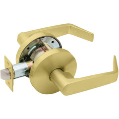 Lever Locksets; Lockset Type: Passage; Key Type: Keyed Different; Back Set: 2-3/4; Cylinder Type: Non-Keyed; Material: Metal; Door Thickness: 1-3/8 to 2; Finish: Satin Brass