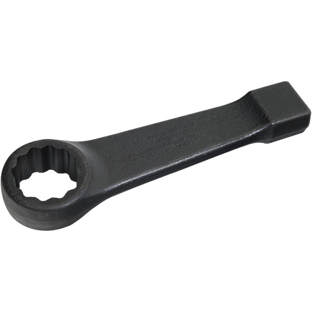 Striking Box End Wrench: 4-1/4", 12 Point, Single End