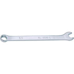 Combination Wrench: 11/64" Head Size, 15 deg Offset