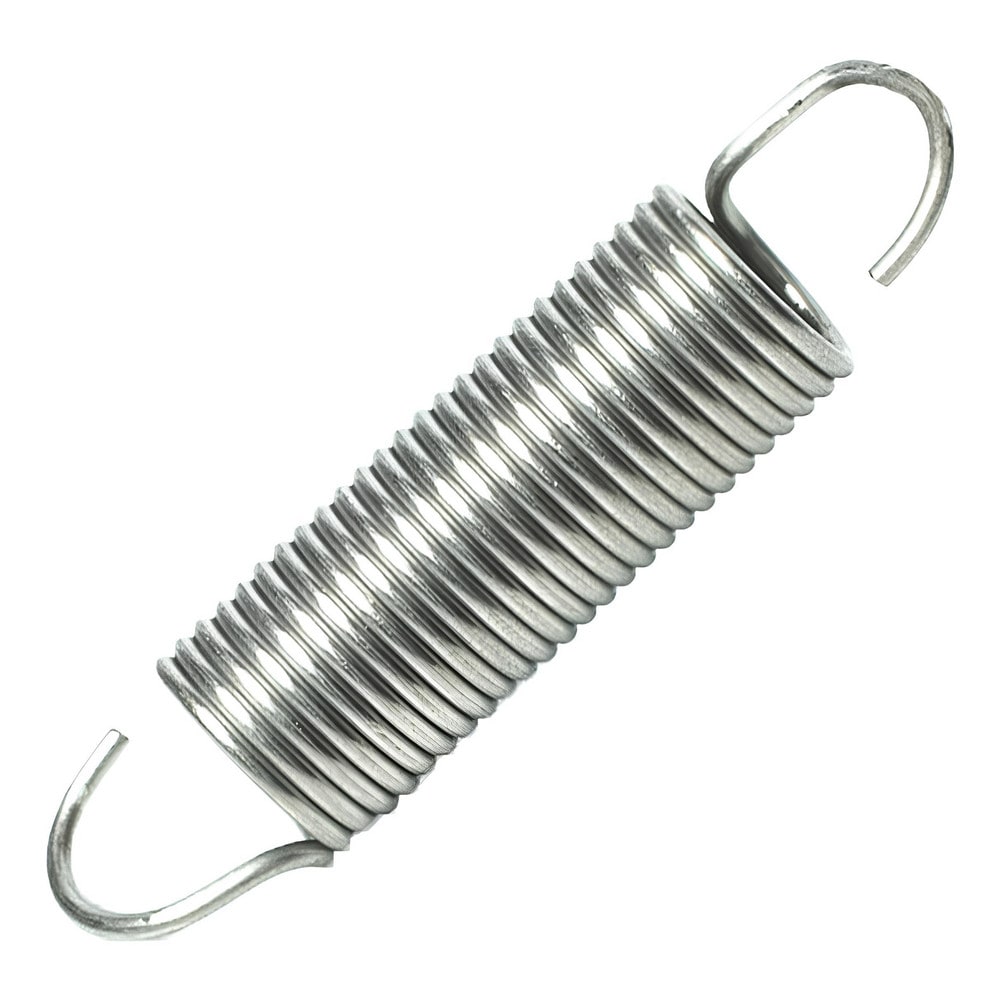 Extension Springs; End Type: Hook; Outside Diameter (mm): 25.0000; Spring Rate: 20.8000; Material: Stainless Steel; Overall Length (Decimal Inch): 7.2140