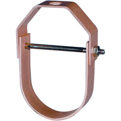 Adjustable Clevis Hanger: 4" Pipe, Carbon Steel