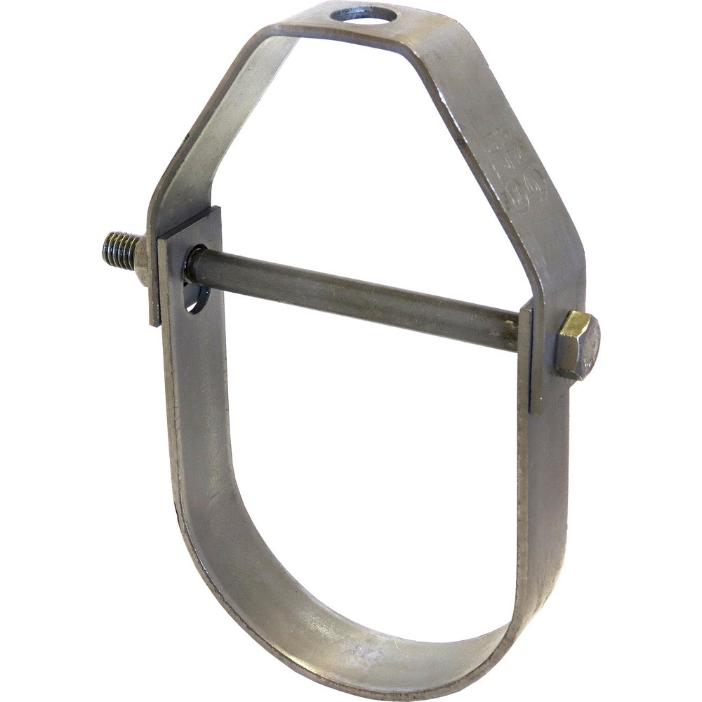 Adjustable Clevis Hanger: 3" Pipe, Carbon Steel