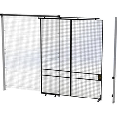 Temporary Structure Partitions; Overall Height: 120 in; Width (Inch): 94; Overall Depth: 1.5 in; Construction: Welded; Material: Steel