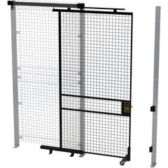 Temporary Structure Partitions; Overall Height: 96 in; Width (Inch): 46; Overall Depth: 1.5 in; Construction: Welded; Material: Steel