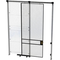 Temporary Structure Partitions; Overall Height: 120 in; Width (Inch): 46; Overall Depth: 1.5 in; Construction: Welded; Material: Steel