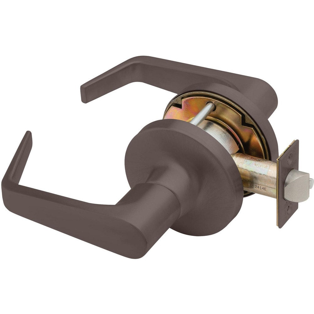 Lever Locksets; Lockset Type: Passage; Key Type: Keyed Different; Back Set: 2-3/4; Cylinder Type: Non-Keyed; Material: Metal; Door Thickness: 1-3/4 to 2-1/4; Finish: Dark Oxidized Satin Bronze Oil Rubbed