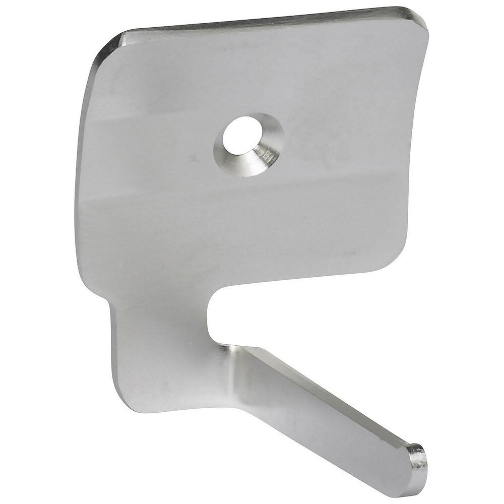 Mop & Broom Wall Hooks; Wall Hook Type: Wall Bracket; Material: Stainless Steel; Mount Type: Anchor; Finish: Stainless Steel; Number of Holders: 1.000; Color: Silver