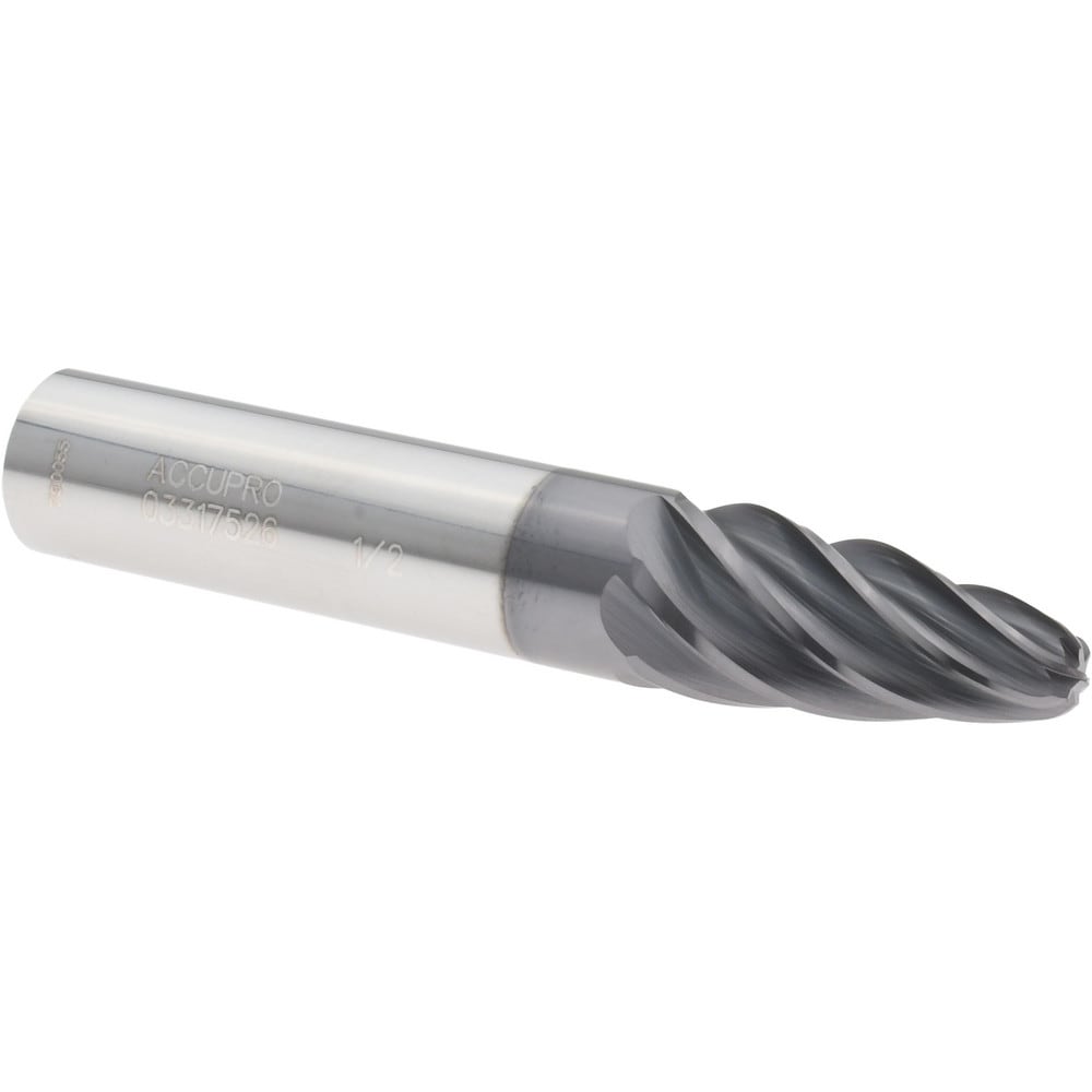 Barrel Cutter End Mills; End Type: Oval Form; Material: Solid Carbide