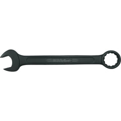 Combination Wrench: 115.00 mm Head Size, 15 deg Offset