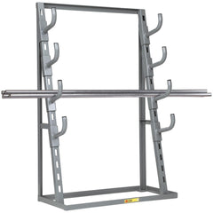 Storage Racks; Rack Type: Single Sided; Overall Width (Inch): 38-1/4; Overall Height (Inch): 59-1/4; Overall Depth (Inch): 18; Material: Steel; Color: Gray; Finish: Powder Coated