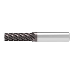 Tapered End Mill: 1 deg Angle per Side, 12.00 mm Small Dia, 50.00 mm LOC, 6 Flute