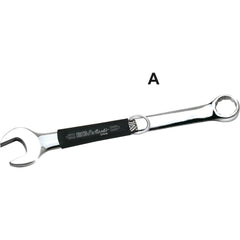 Combination Wrench: 1-1/8" Head Size, 15 deg Offset