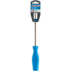 Phillips Screwdrivers; Overall Length (Inch): 10-1/2; Handle Type: Ergonomic, Comfort Grip; Phillips Point Size: #2; Handle Color: Blue; Blade Length (Inch): 6